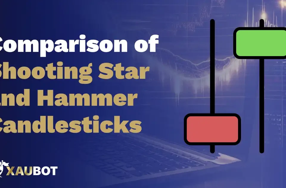 Comparison of Shooting Star and Hammer Candlesticks