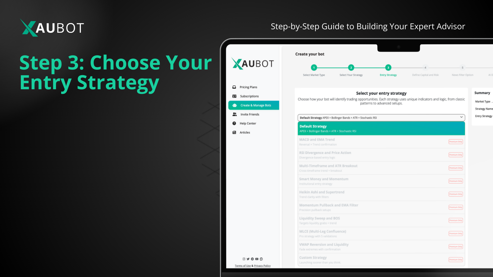 Entry Strategies in Trading Market