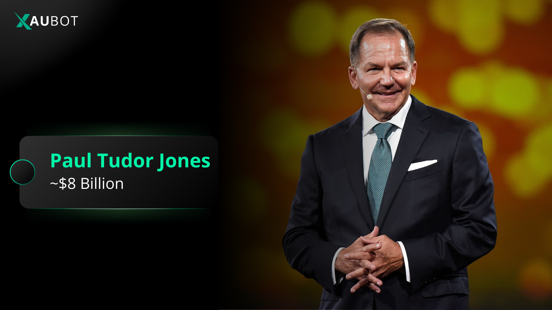 Paul Tudor Jones, iconic top 10 forex trader