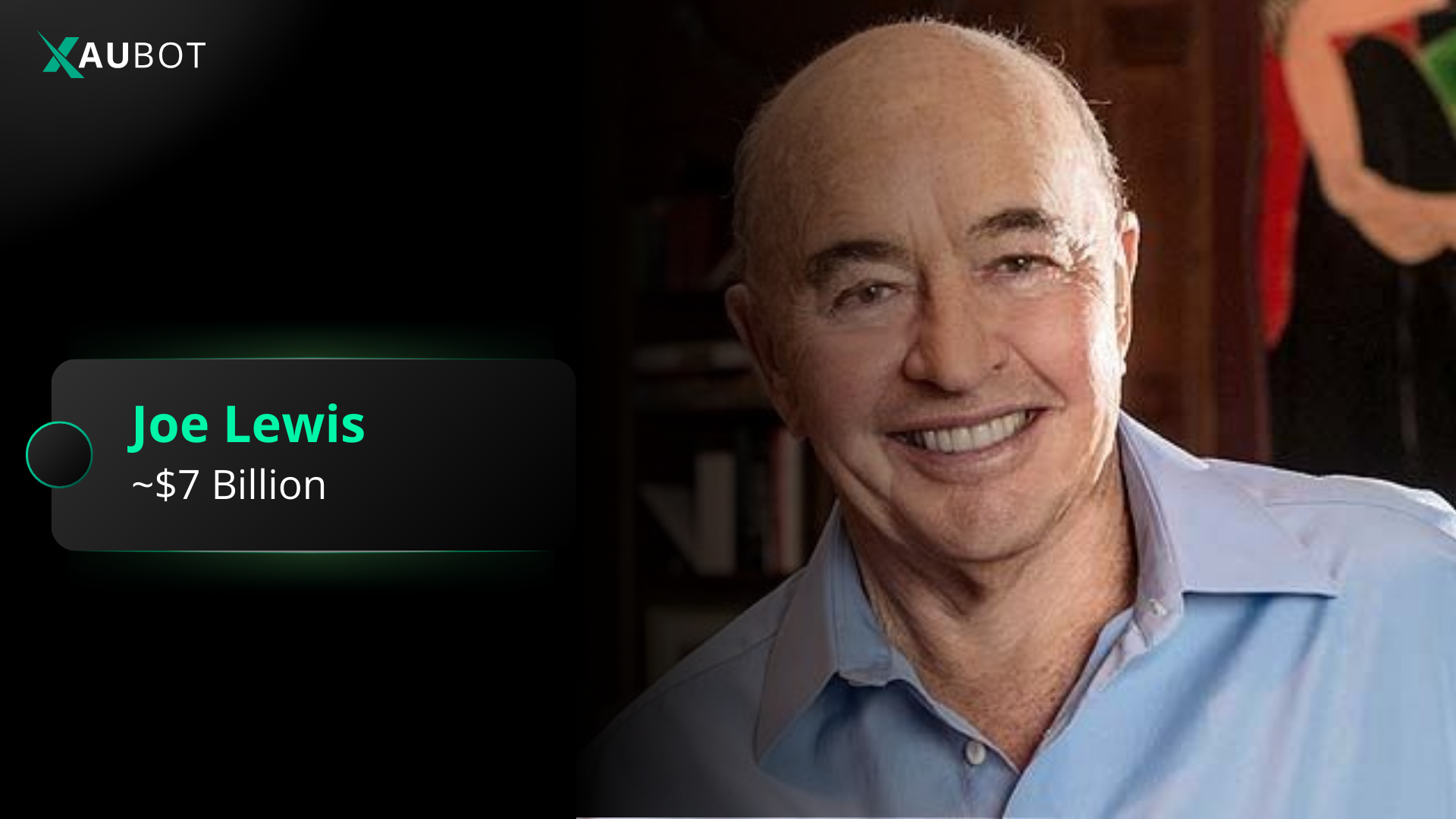 Joe Lewis, reclusive billionaire in top 10 richest forex traders