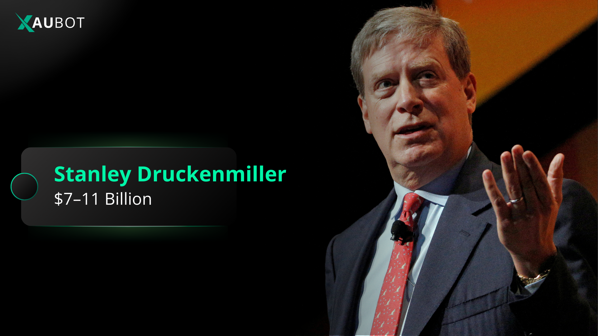Stanley Druckenmiller, elite macro forex trader in top 10