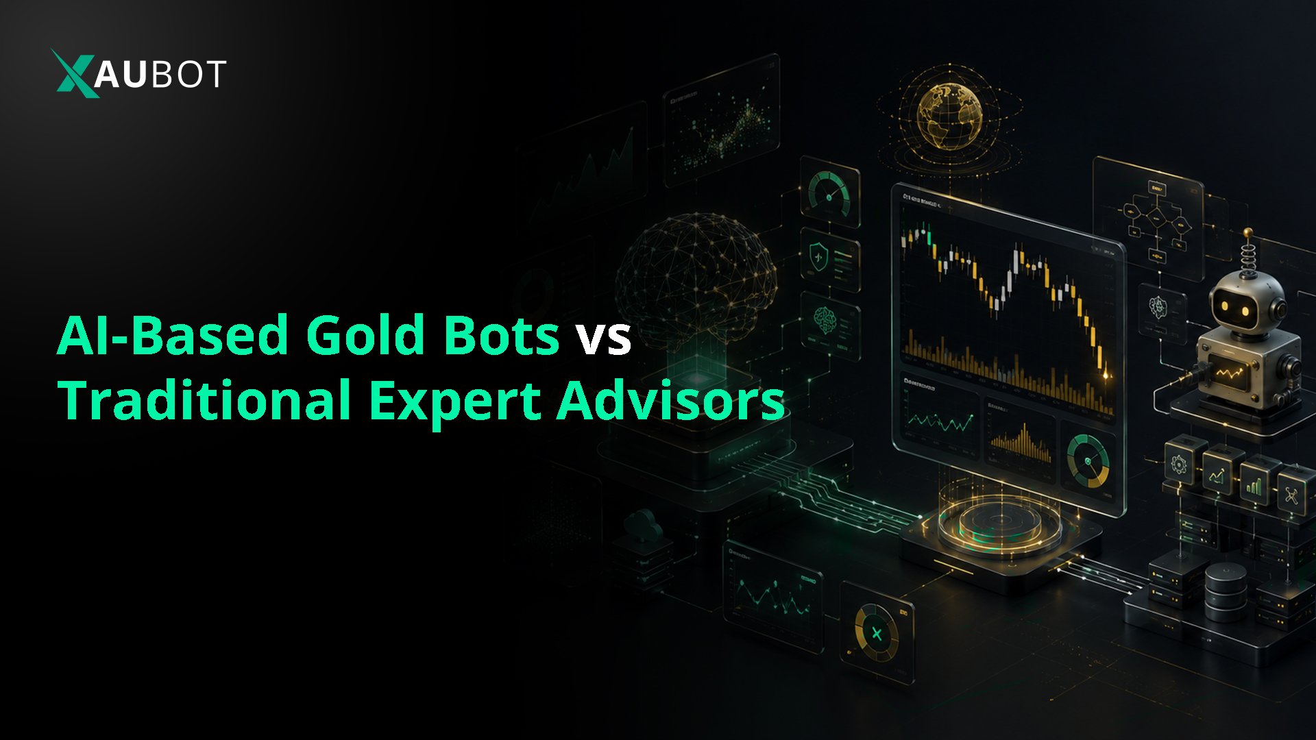 the differences between AI based gold trading bots and traditional Expert Advisors
