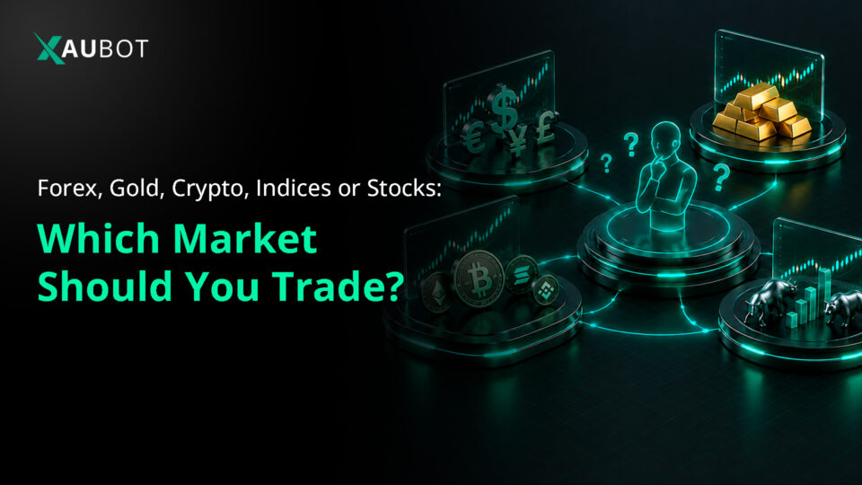 Which market should you trade? Compare forex, gold, indices, stocks and crypto