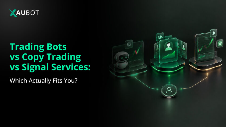 Trading bots vs copy trading vs signal services: compare costs, control, time and risk